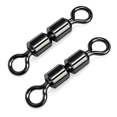 2/0 Stainless steel Fishing High speed double rolling chain swivel 140LB Test