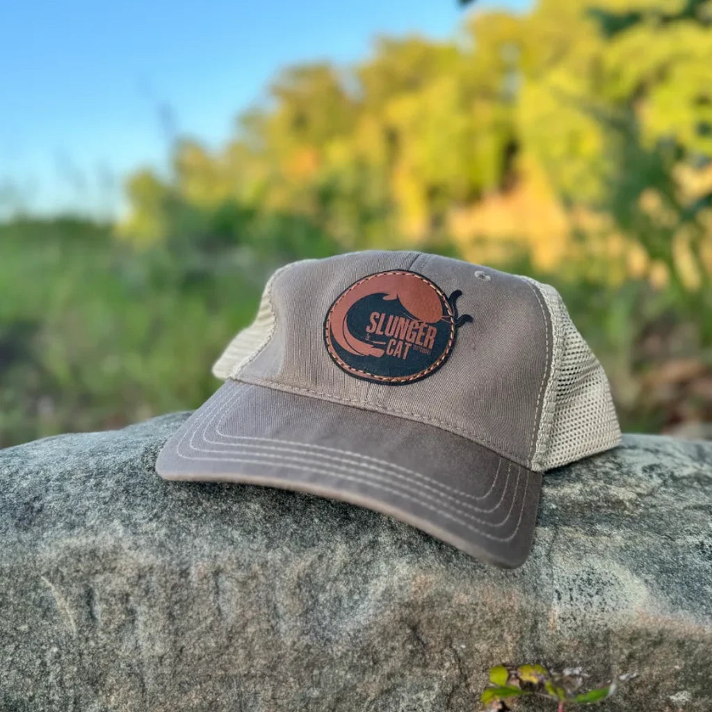 Brown/Tan Mesh Hat