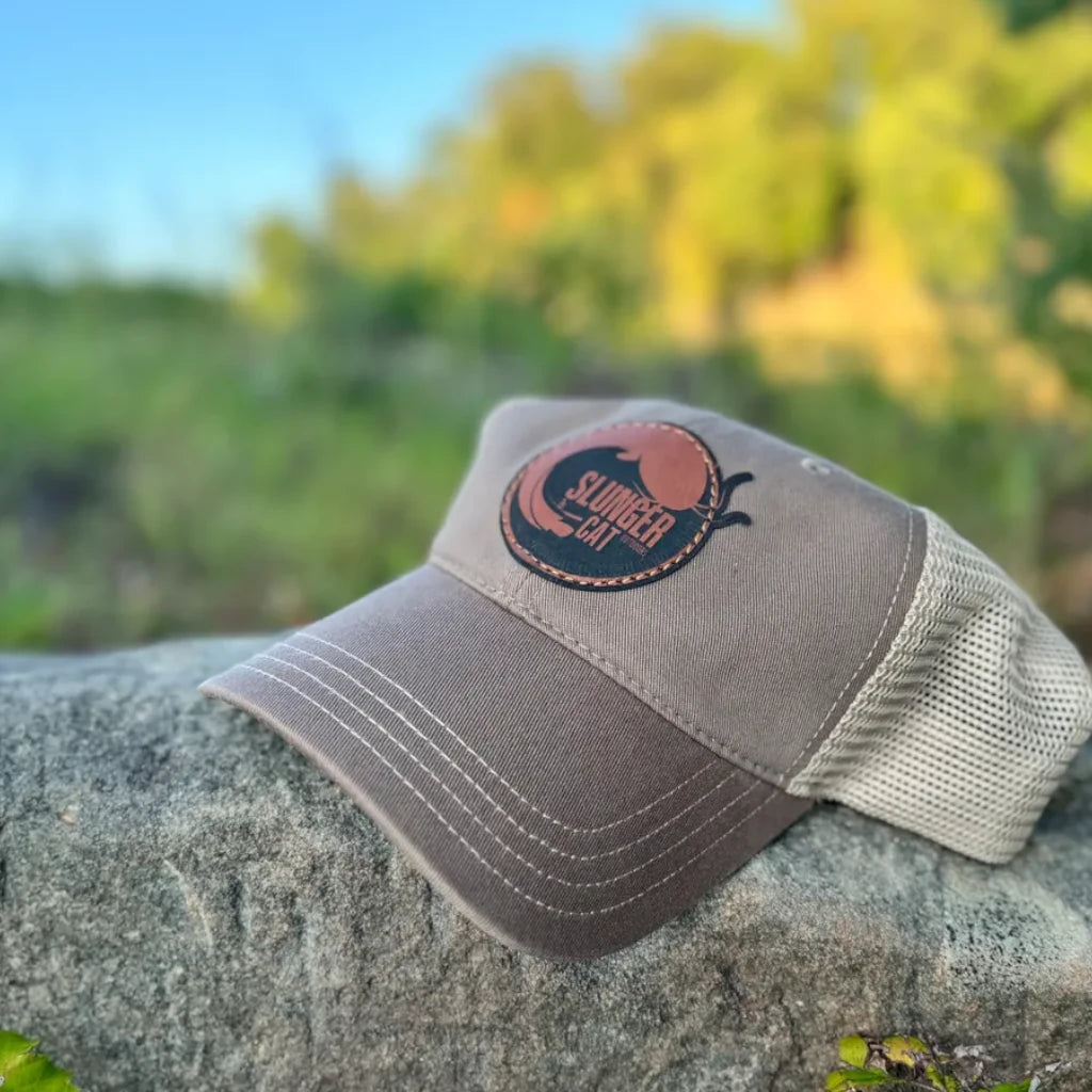 Brown/Tan Mesh Hat