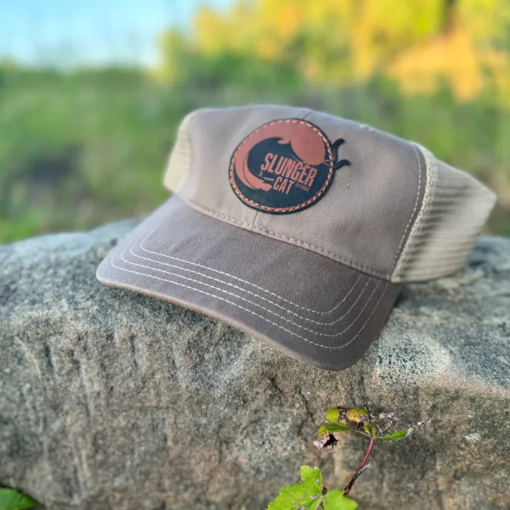Brown/Tan Mesh Hat
