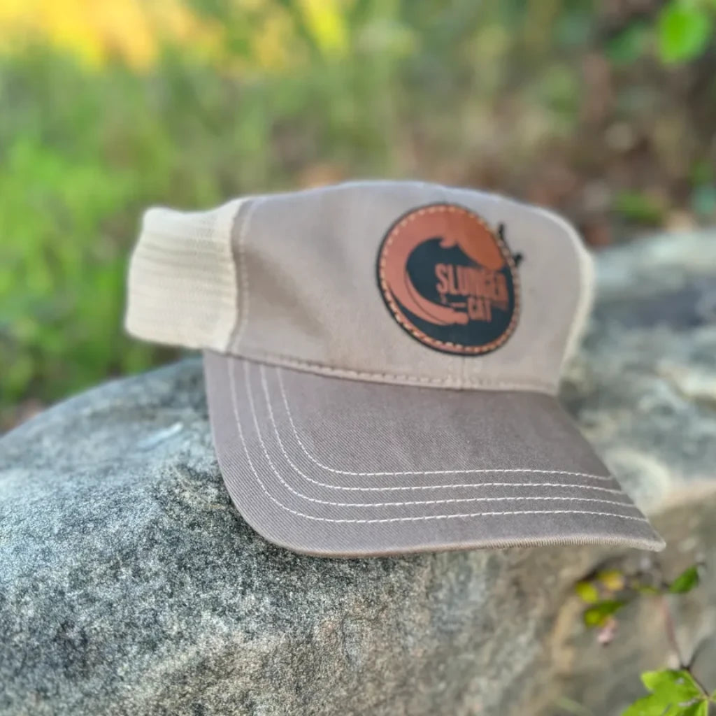 Brown/Tan Mesh Hat
