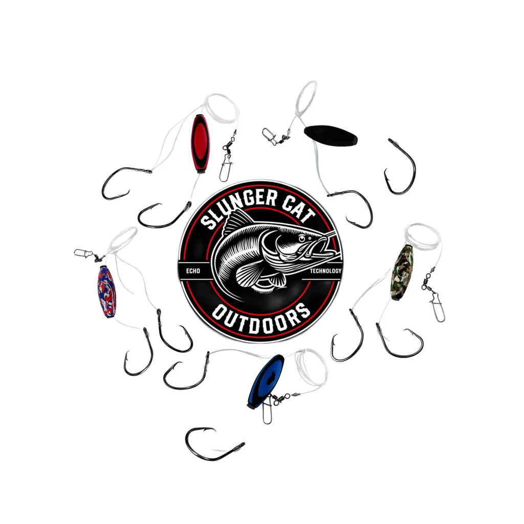 Bullseye Double Hook Dragging Rigs