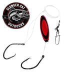 Bullseye Double Hook Dragging Rigs