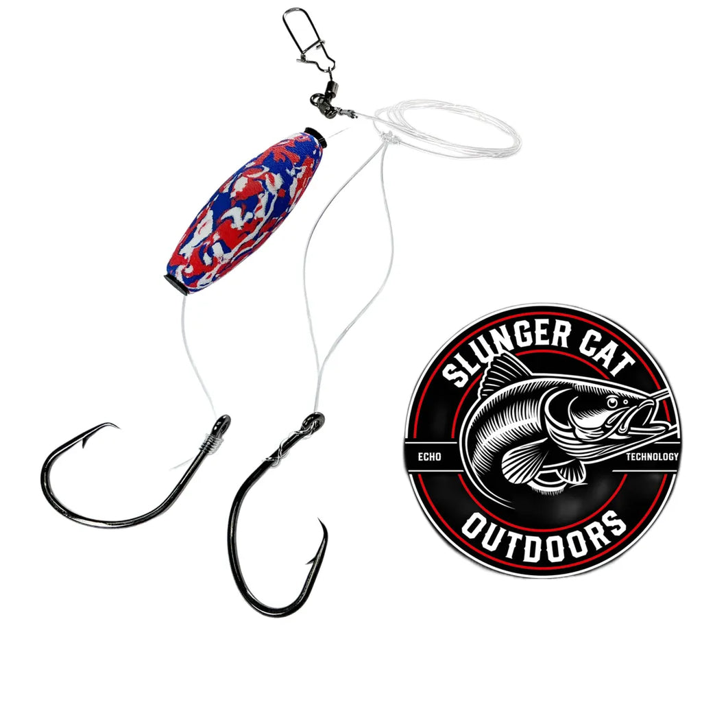 Bullseye Double Hook Dragging Rigs