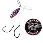 Bullseye Double Hook Dragging Rigs