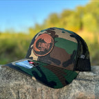 Camo Hat Round Logo