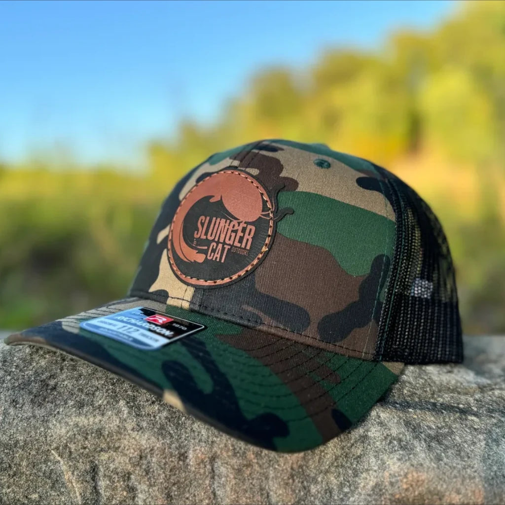 Camo Hat Round Logo