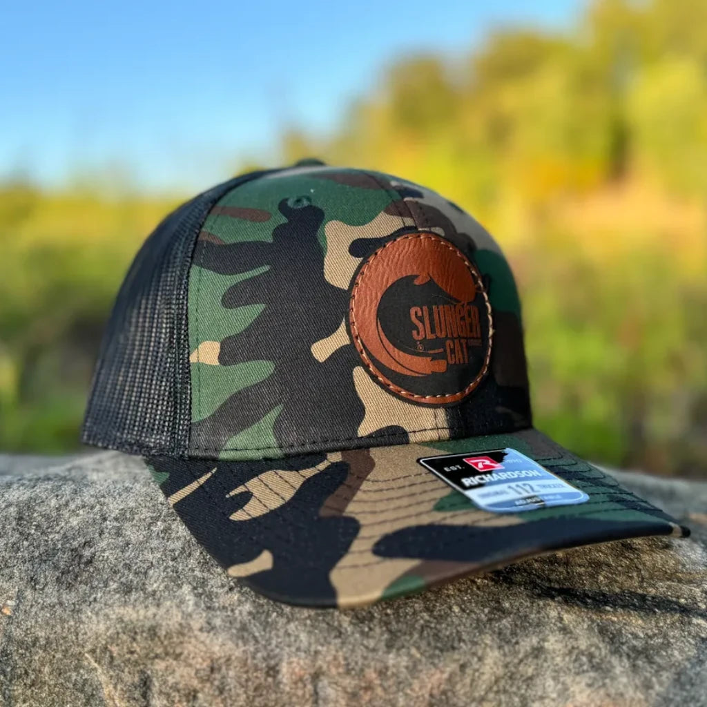 Camo Hat Round Logo