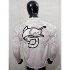 Gray & White Long Sleeve T-Shirt
