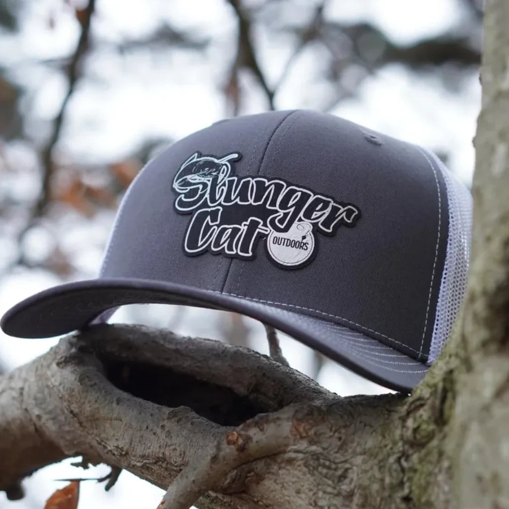 Gray/White Mesh Hat