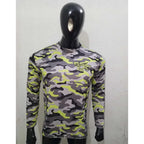Green Camo Long Sleeve T-Shirt
